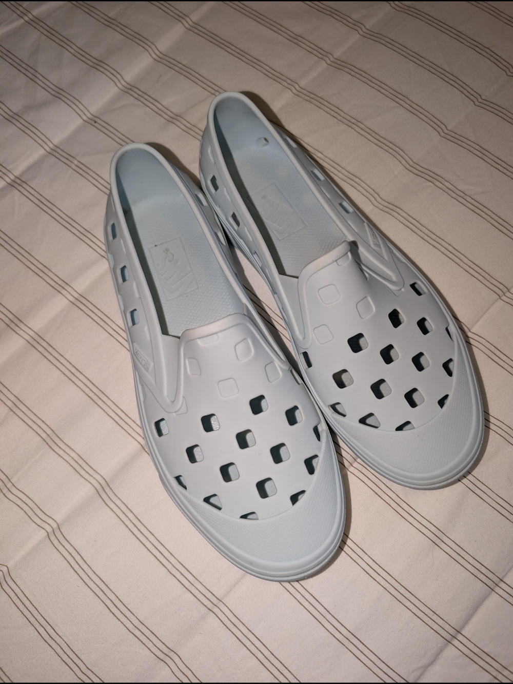 Vans Light Blue Slip-On Ventilated Shoes